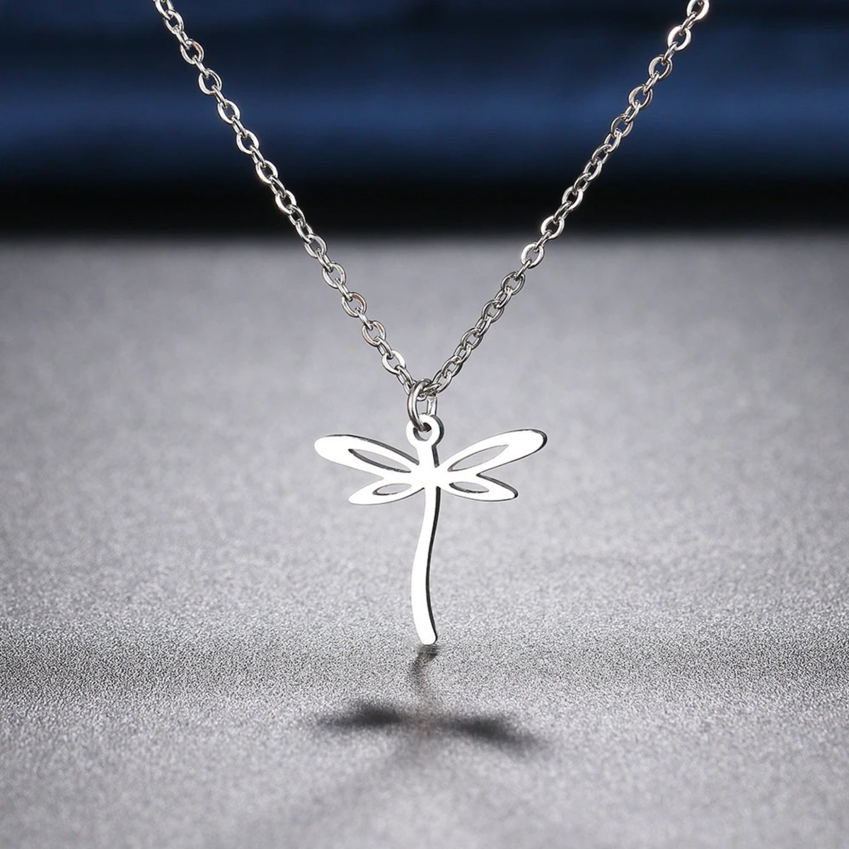 Zoella – Stainless Steel Dragonfly Pendant Necklace