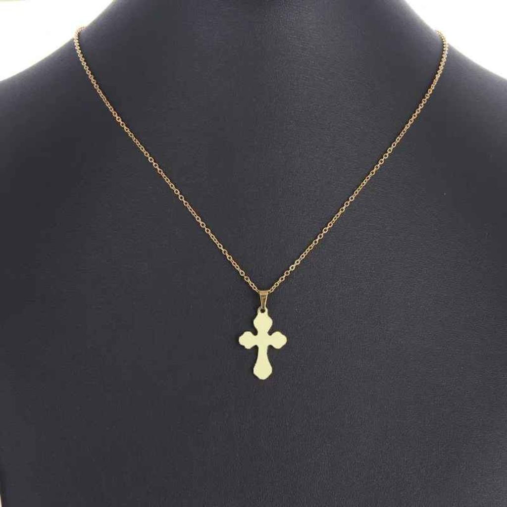 Sangre – Stainless Steel Cross Pendant Necklace