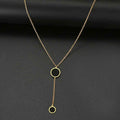 Vero - Stainless Steel Long Tassel Necklace