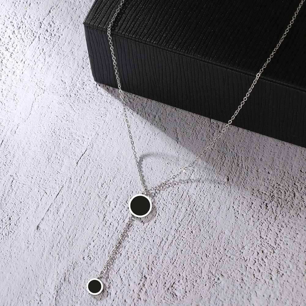 Vero - Stainless Steel Long Tassel Necklace