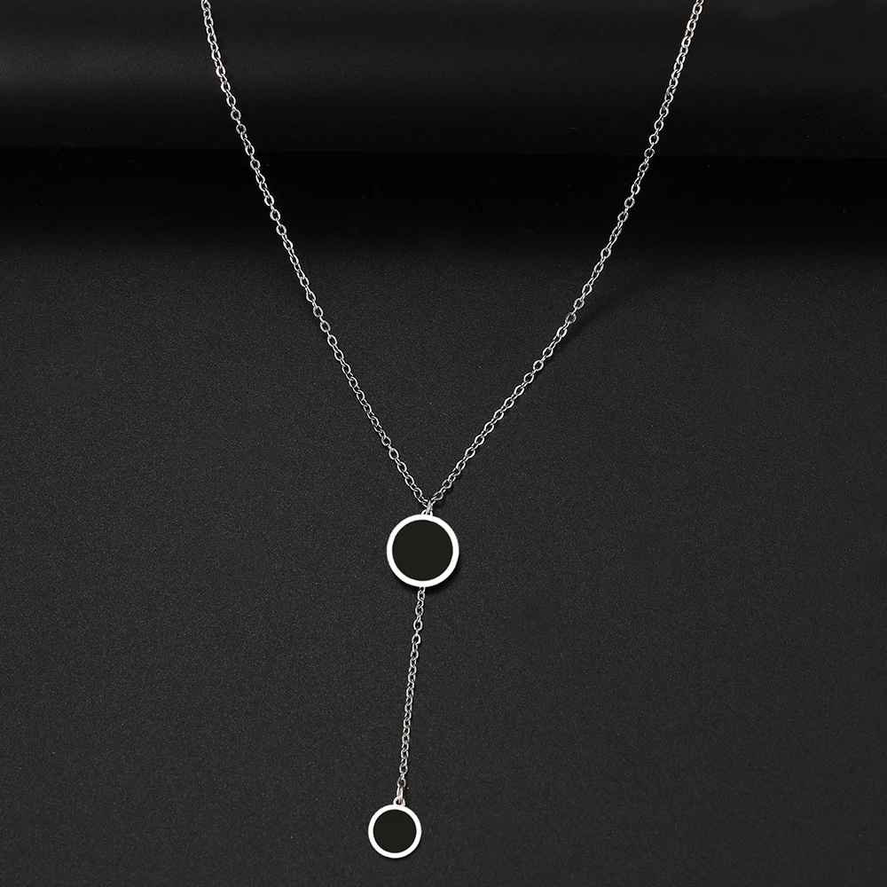Vero - Stainless Steel Long Tassel Necklace